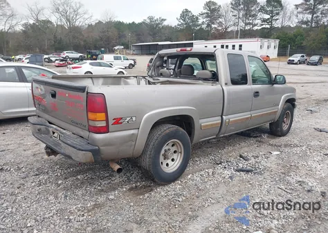 2002 Chevrolet Silverado 1500 Lt from USA, damaged, VIN 2GCEK19T521174222